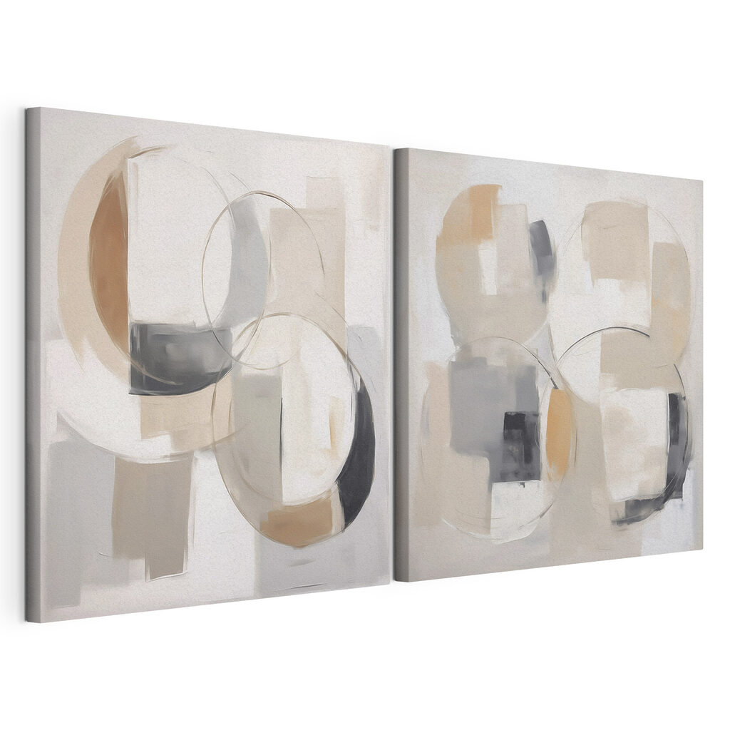 Twee kunstwerken — productweergave