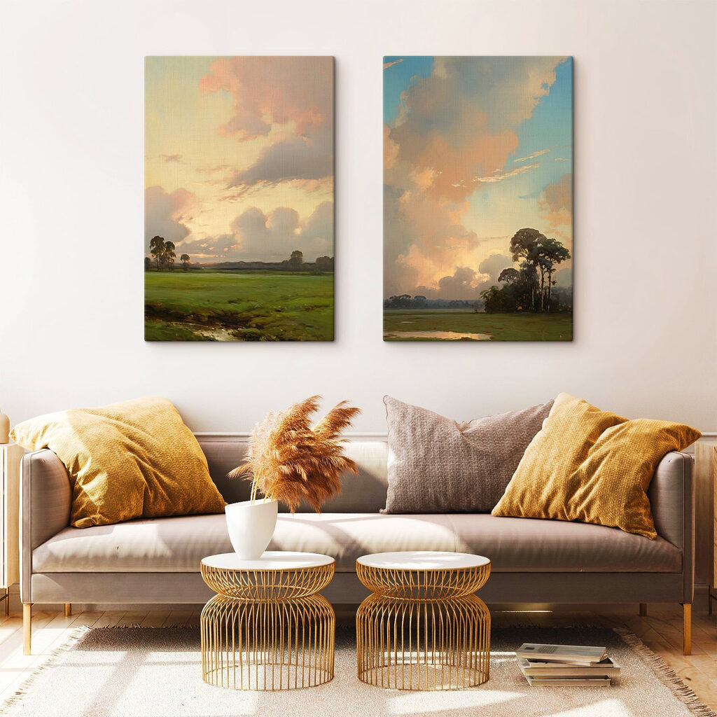 Vergelijking van een landschap — interieur 2