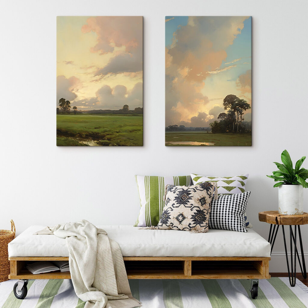 Vergelijking van een landschap — interieur 1