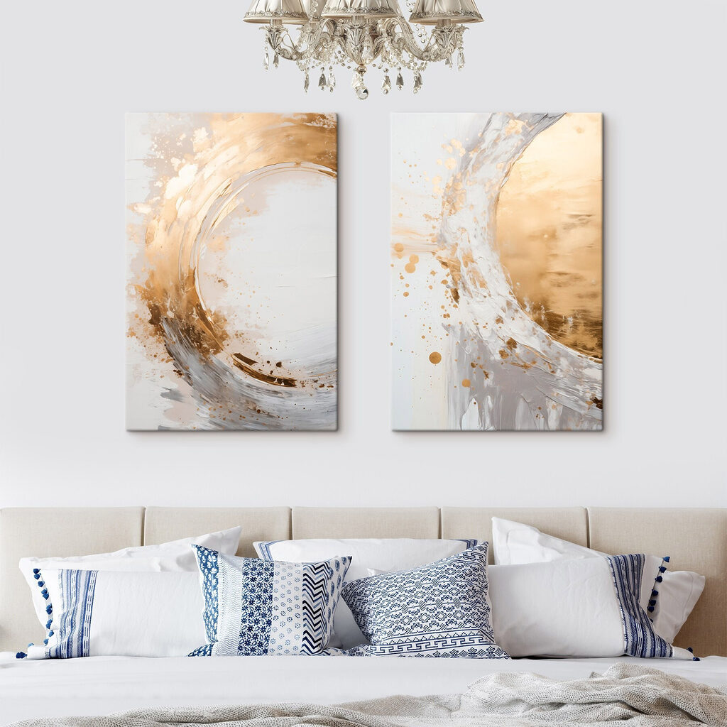 Dynamische wervelingen in lichte tinten — interieur 2