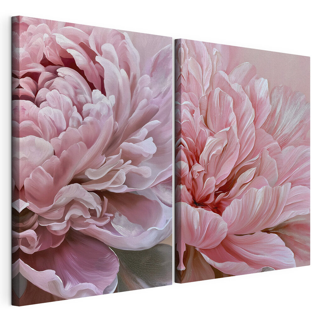 Zachte bloemblaadjes in delicate roze tinten — productweergave