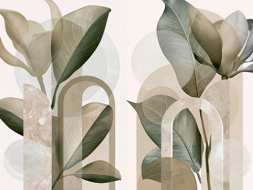 Natuurlijke elegantie in aardetinten — volledig ontwerp