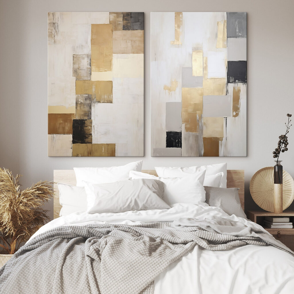 Schilderen in verschillende kleuren — interieur 1