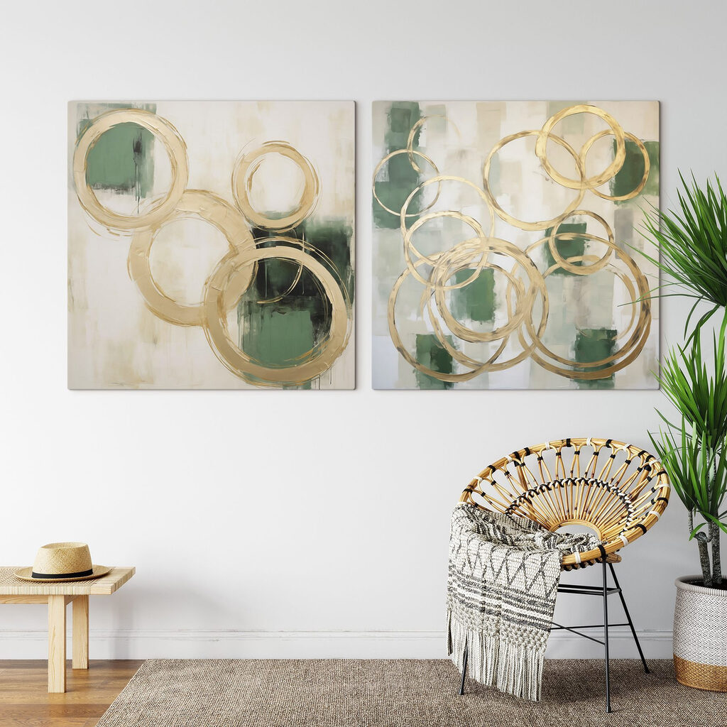 Schilderen van cirkels en cirkels — interieur 1