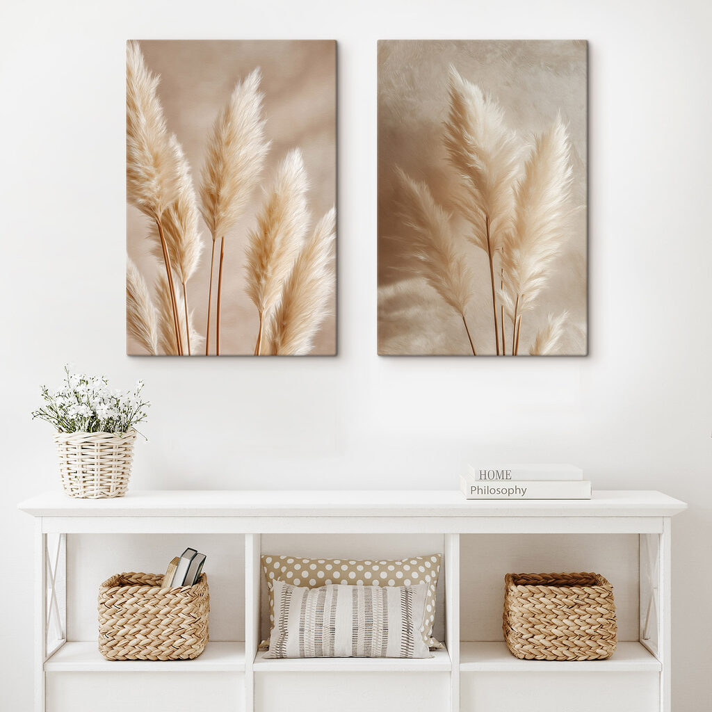 Verfijnde, vederachtige planten in harmonie — interieur 1