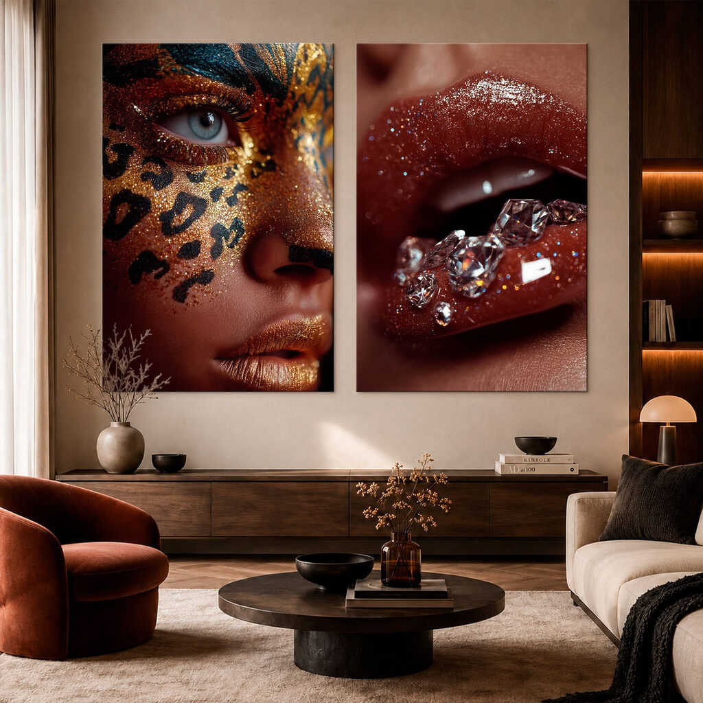 Opvallende schoonheid met speelse artisticiteit — interieur 1