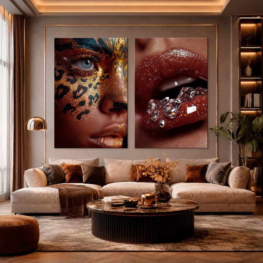 Opvallende schoonheid met speelse artisticiteit — interieur 3
