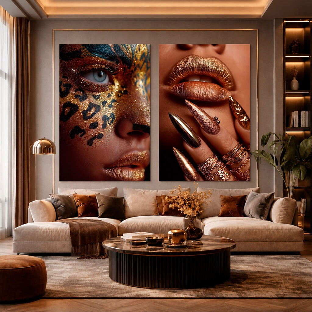 Glamoureuze details in opvallende kleuren — interieur 2