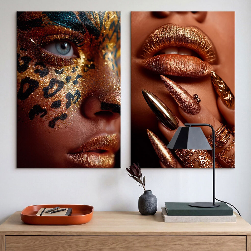 Glamoureuze details in opvallende kleuren — interieur 3