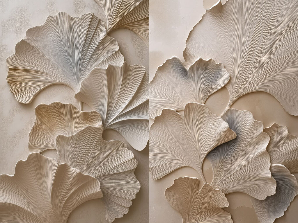 Natuurlijke elegantie in een vloeiend ontwerp — volledig ontwerp