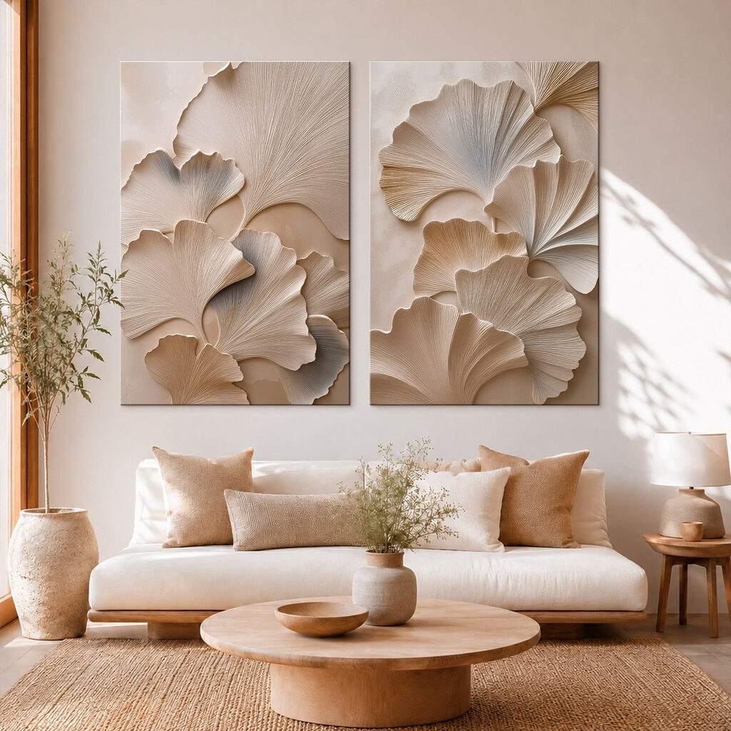 Natuurlijke elegantie in een vloeiend ontwerp — interieur 1