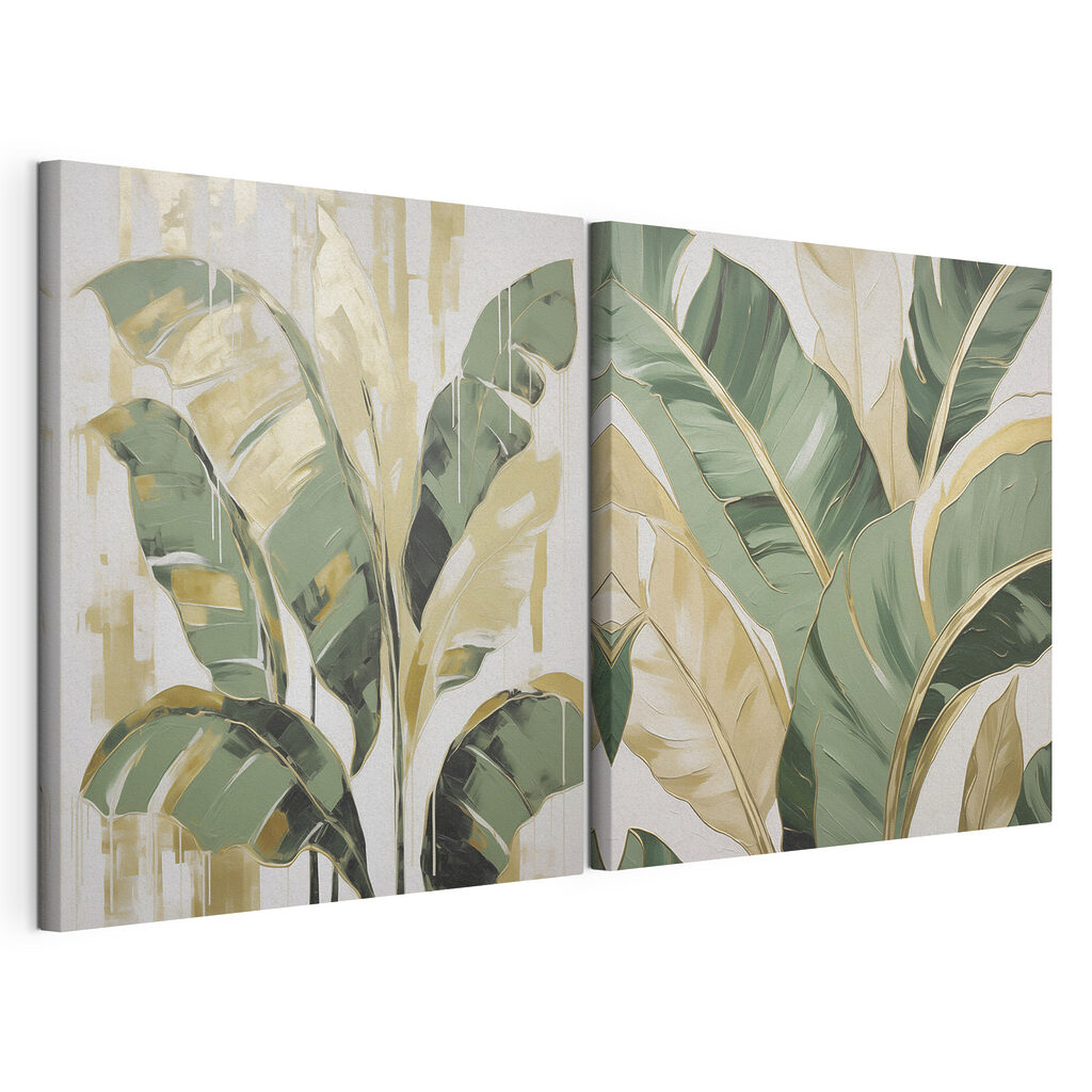 Schilderij van een plant — productweergave