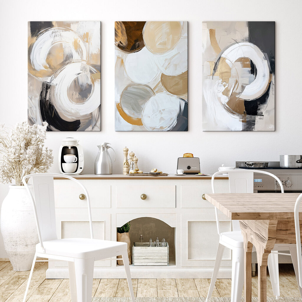 Verzameling kunstwerken — interieur 1