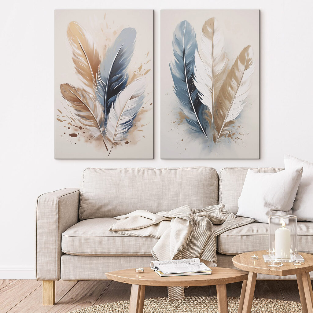 Subtiele, luchtige elegantie in zachte tinten — interieur 1