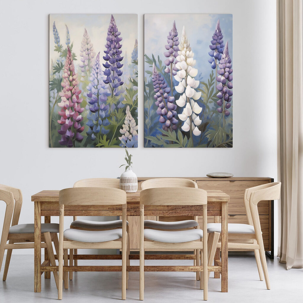 Kleurrijke bloemen in zacht zonlicht in een interieur
