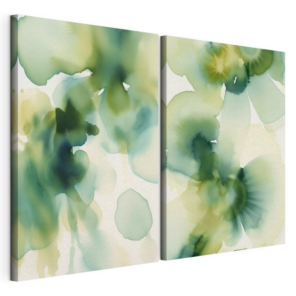 Vloeiende groene en blauwe tinten in harmonie — productweergave