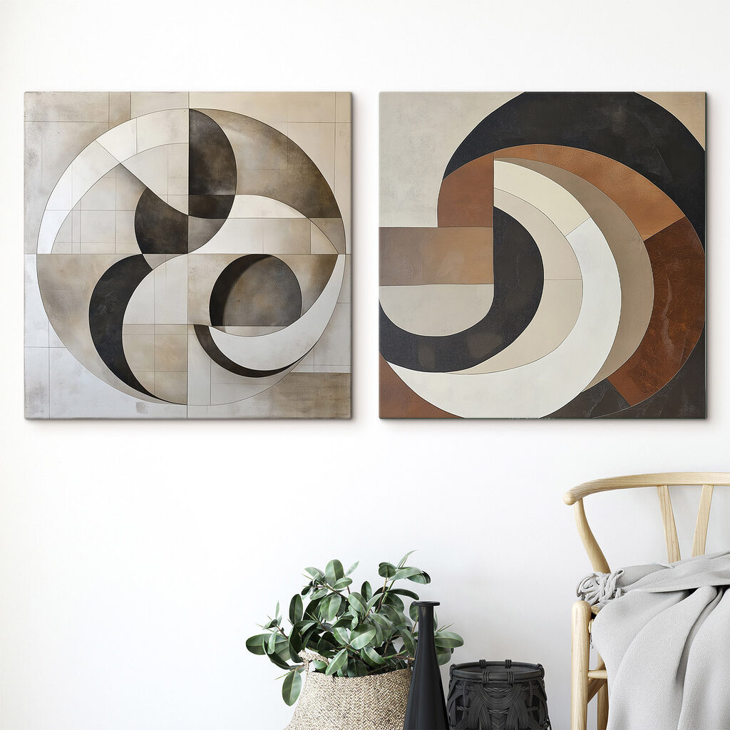 Twee kunstwerken — interieur 2