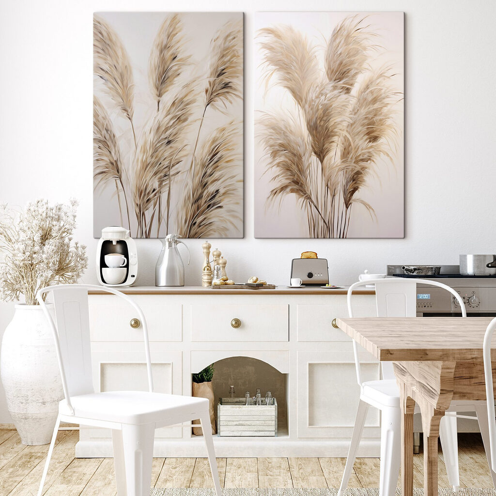 Schilderij van een plant — interieur 2
