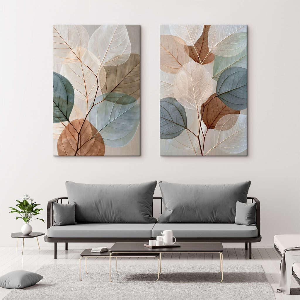 Takken vol doorzichtige bladeren — interieur 2