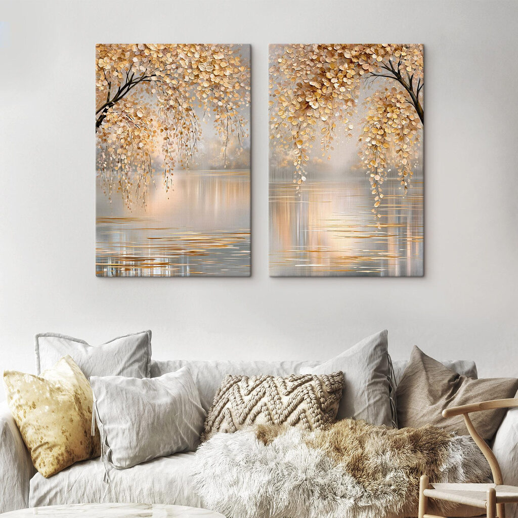 Boom met gele bladeren — interieur 2