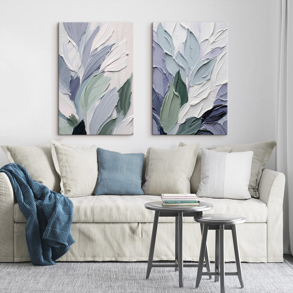 Pastelblad in brede streken — interieur 2