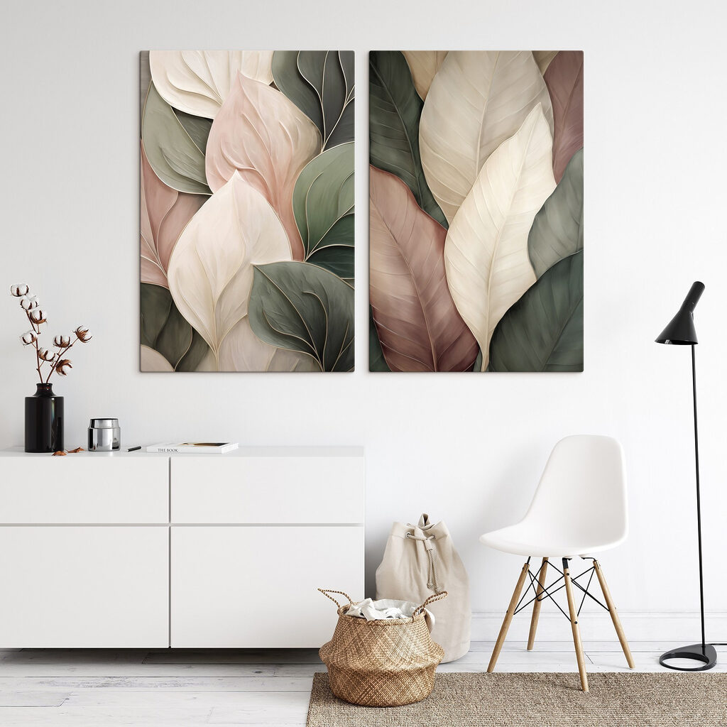 Bladeren in zachte omarming — interieur 2