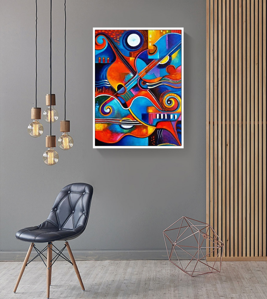 Muziek in kleur — interieur 1
