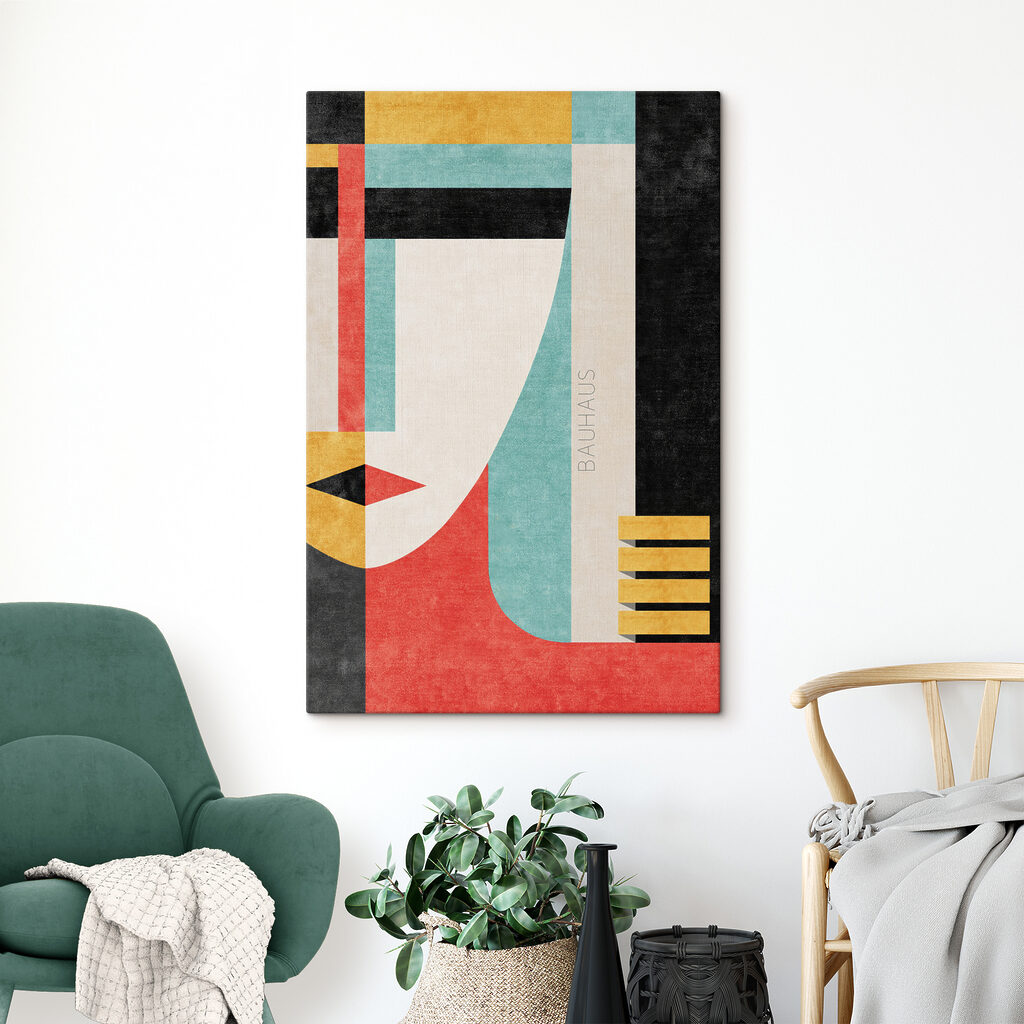 Een gezicht in vlakken — interieur 2