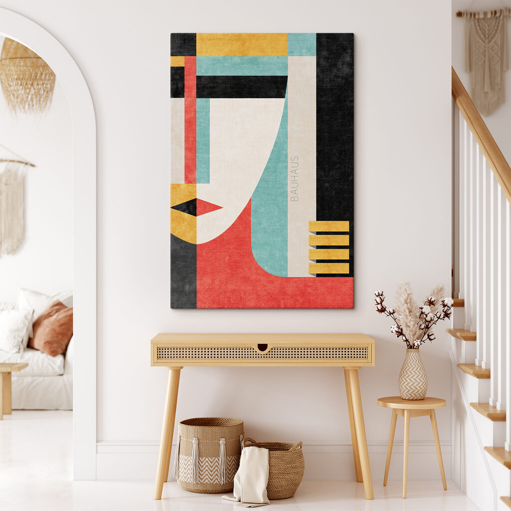 Een gezicht in vlakken — interieur 3