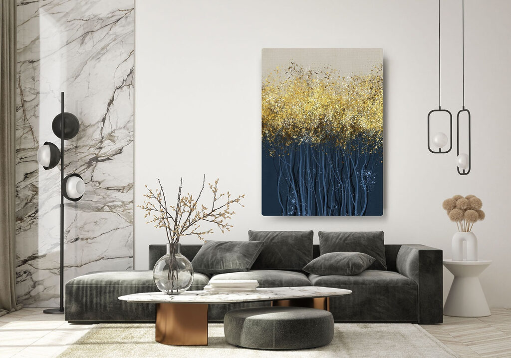 Boomkruinen vol gouden licht — interieur 3