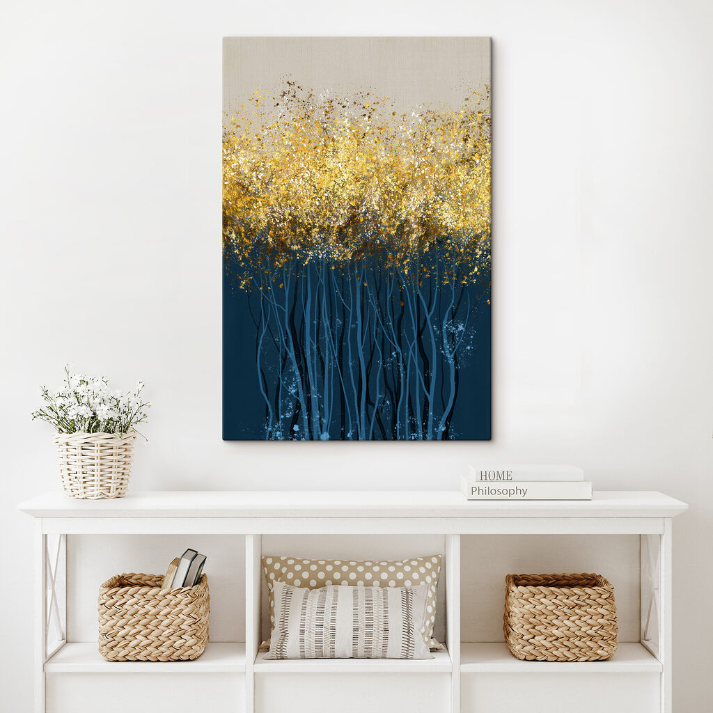Boomkruinen vol gouden licht — interieur 4