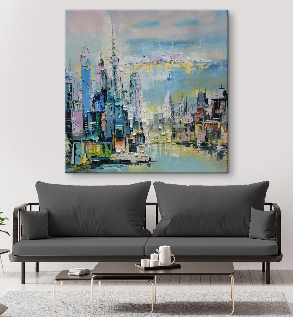 Stadslicht in losse streken — interieur 2