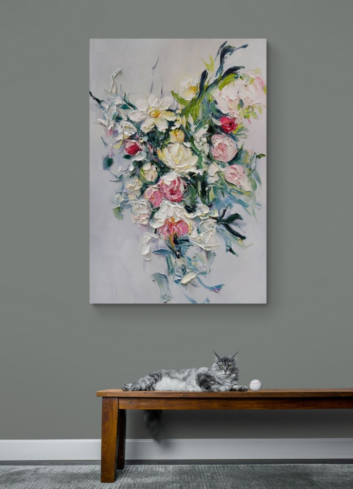 Boeket in losse streken — interieur 1