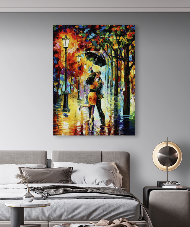 Een kus onder regen — interieur 3