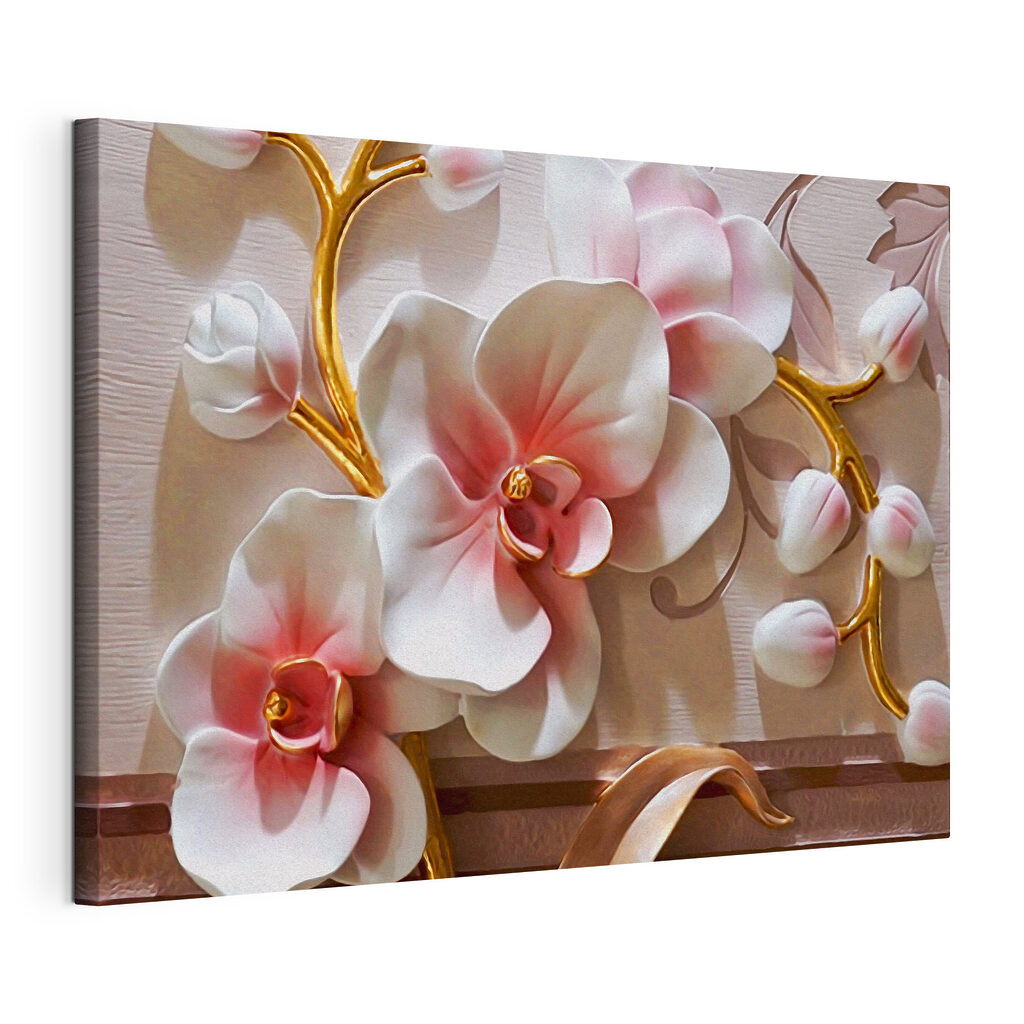 Orchideeën in roze licht — productweergave