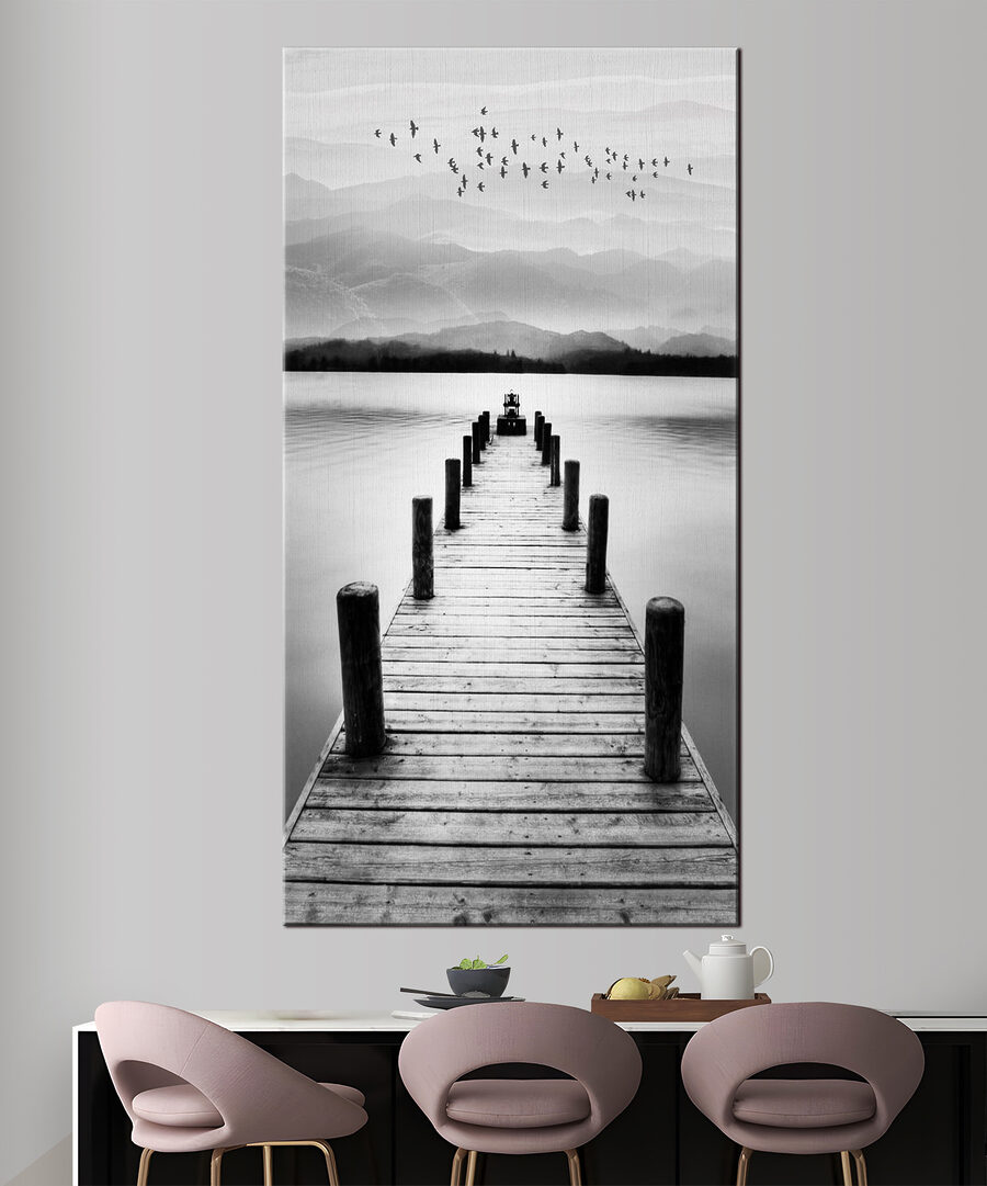 Een steiger naar stilte — interieur 1