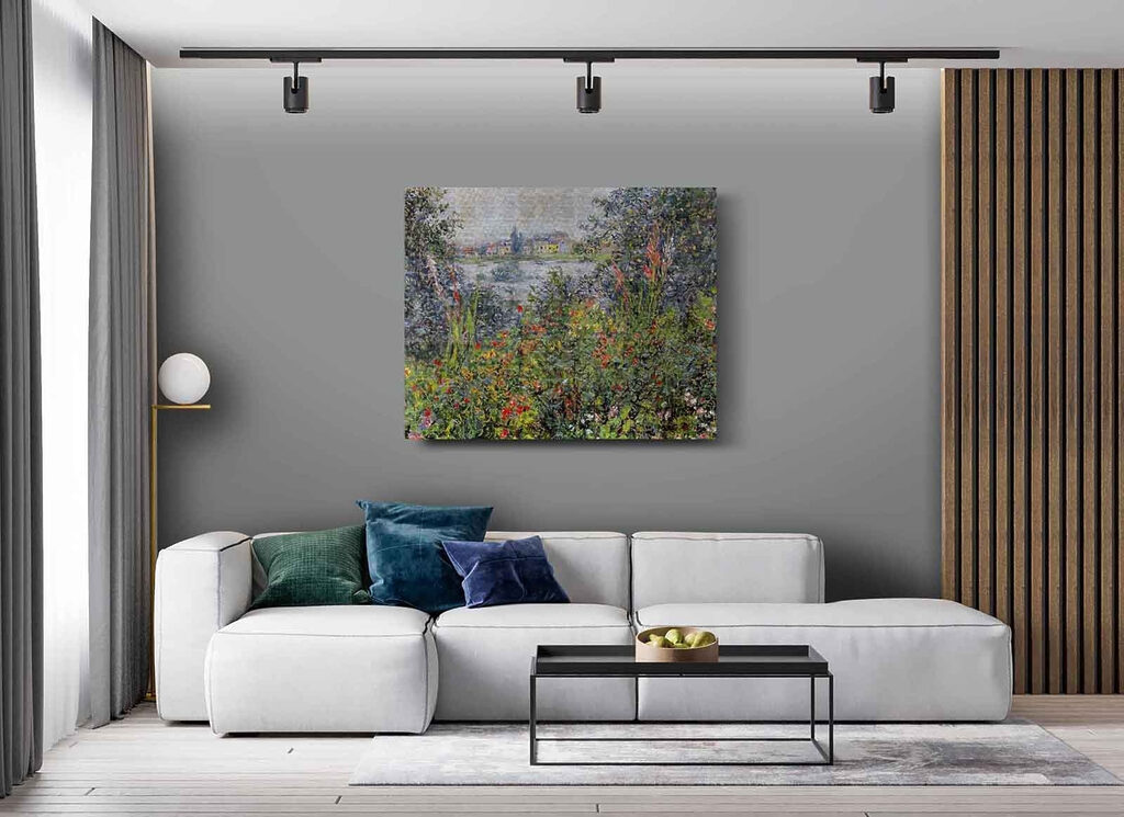Een tuin langs water — interieur 2