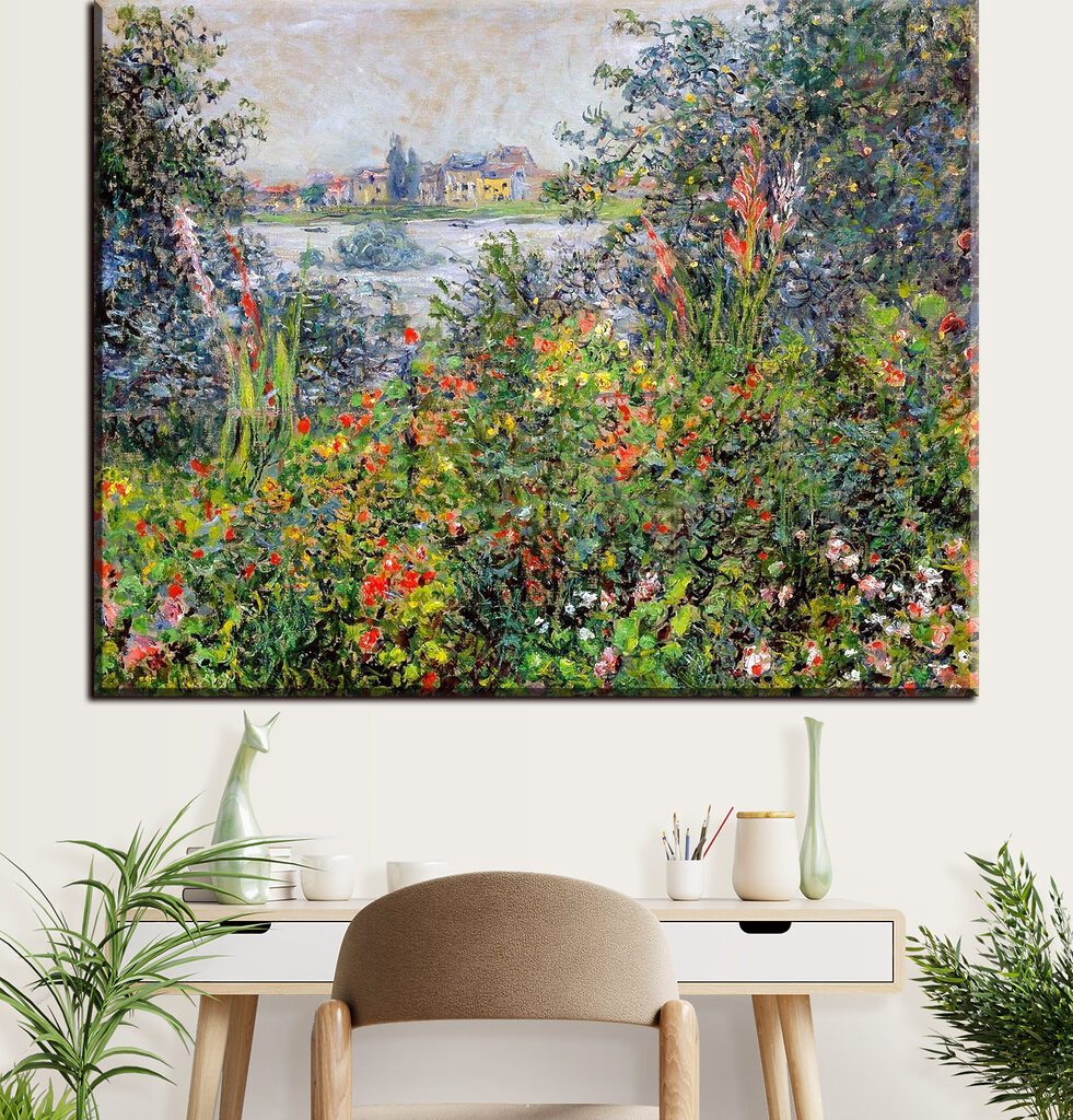 Een tuin langs water — interieur 1