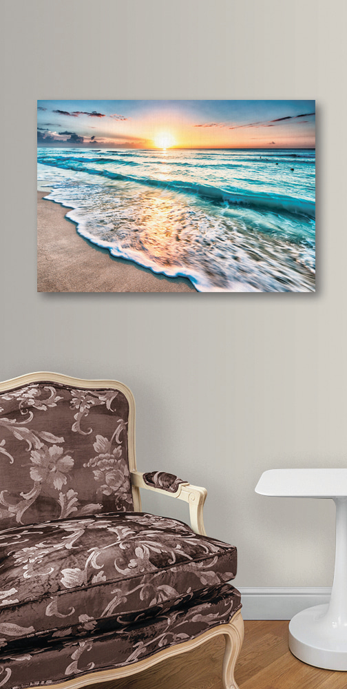 Zonlicht op de branding — interieur 1