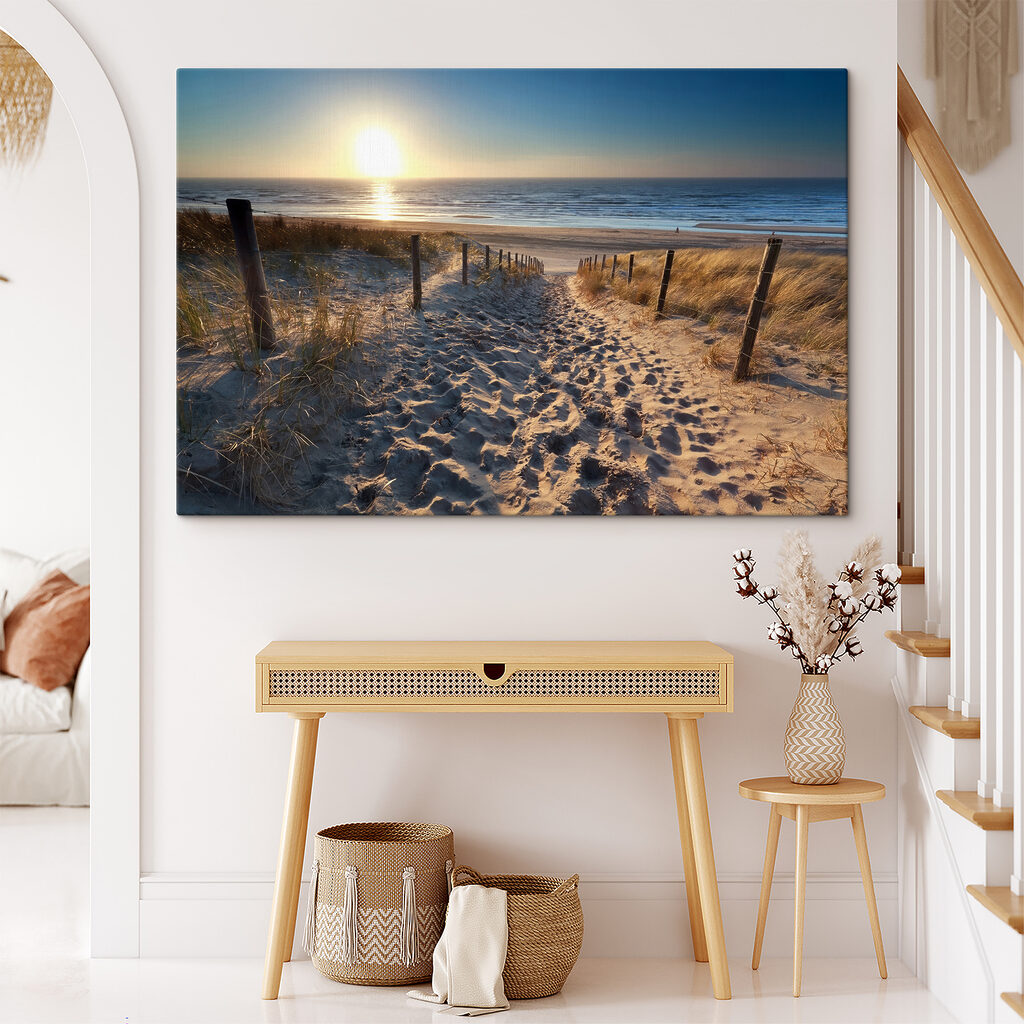 Zon achter het duinpad — interieur 1