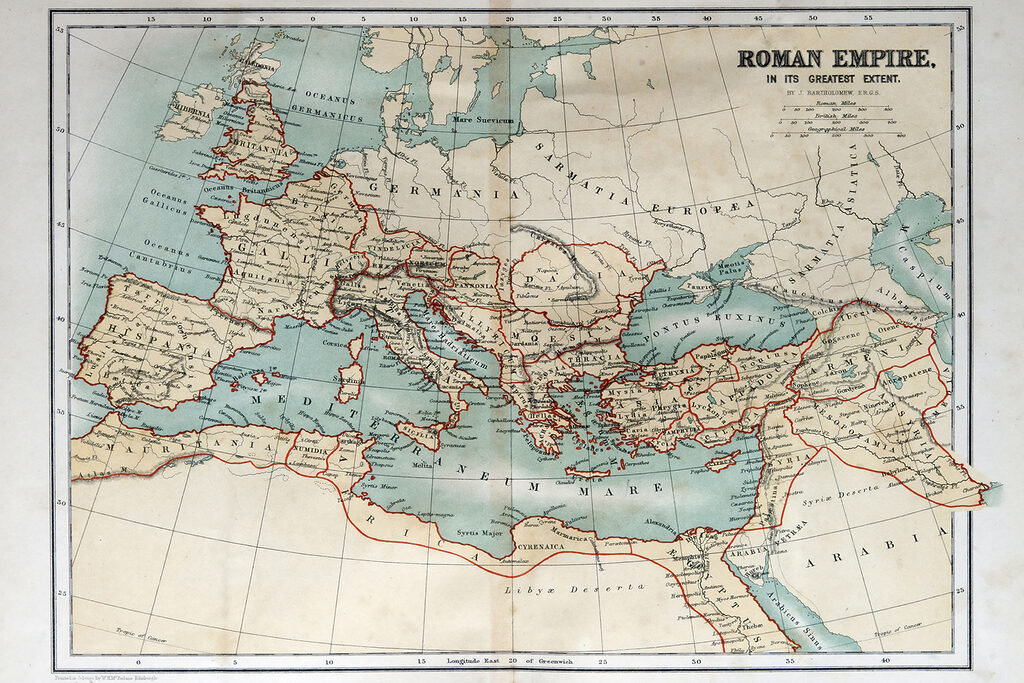 Het Romeinse Rijk — volledig ontwerp