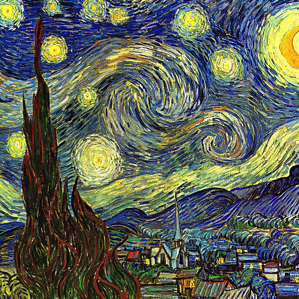 De sterrennacht — volledig ontwerp