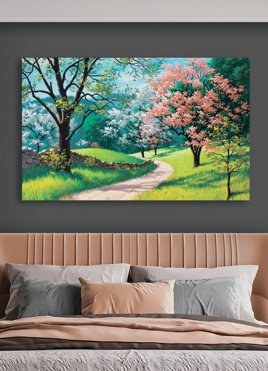 Een pad vol bloesem — interieur 2