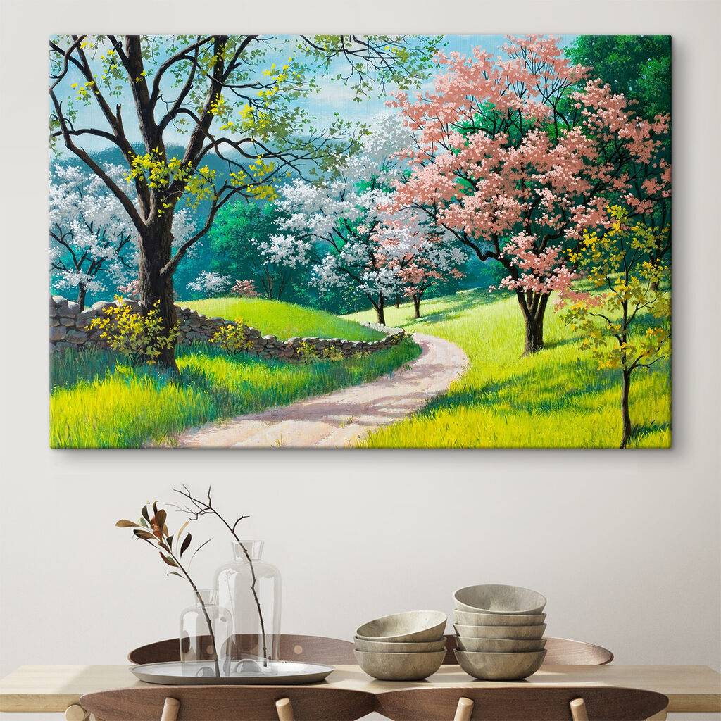 Een pad vol bloesem — interieur 5