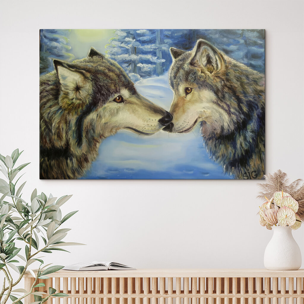 Wolven raken elkaar aan — interieur 5