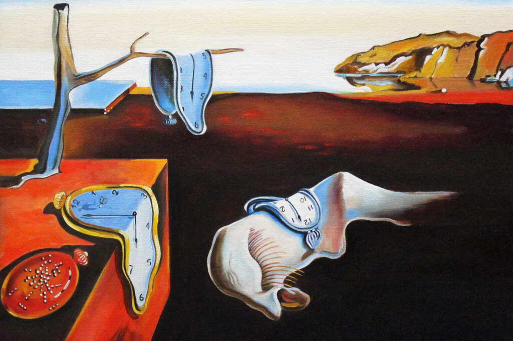 De volharding der herinnering — volledig ontwerp