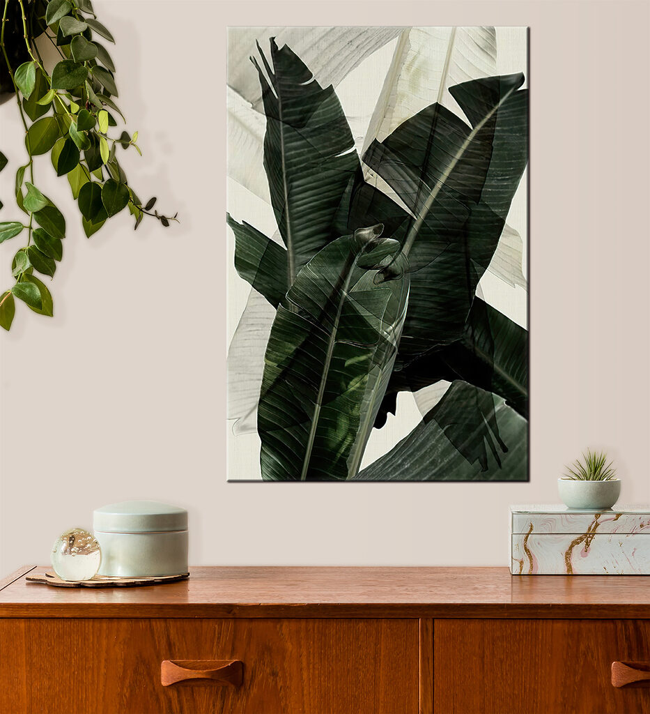 Tussen brede tropische bladeren — interieur 2
