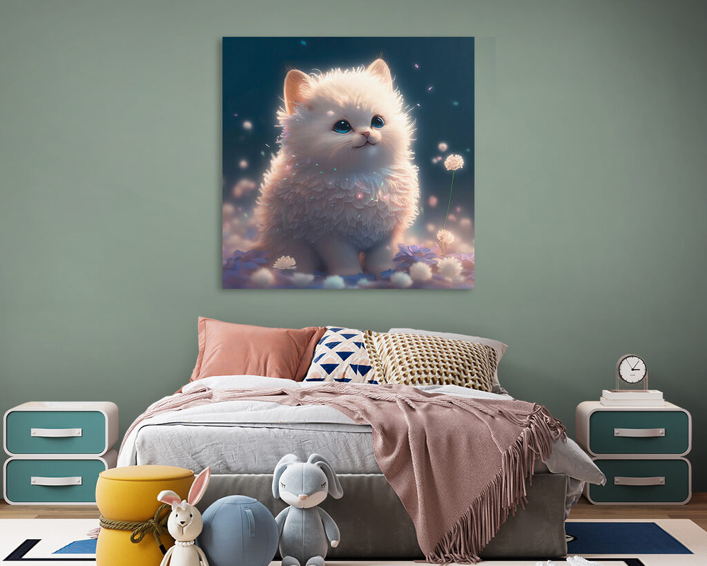 Een katje tussen vonkjes — interieur 3