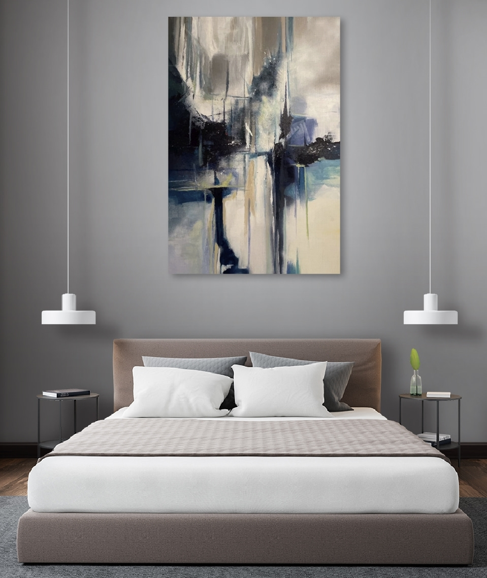 Donkere spiegelingen in verf — interieur 2