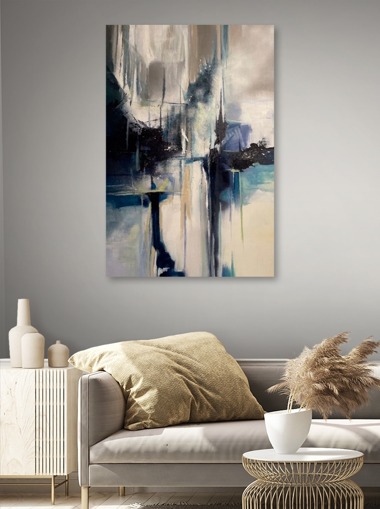 Donkere spiegelingen in verf — interieur 7